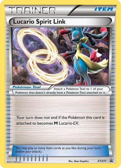 Lucario Spirit Link [XY Promos]