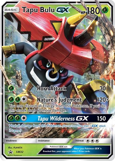 Tapu Bulu GX - SM (SM32) [SM Promos]