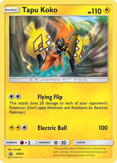 Tapu Koko - SM (SM30) [SM Promos]