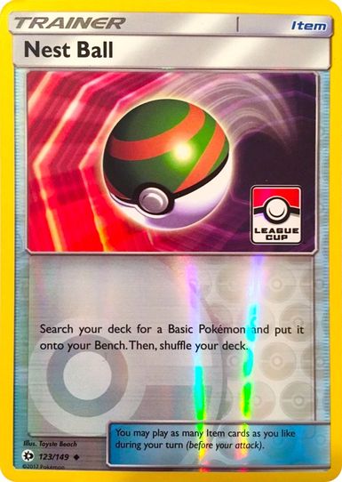 Nest Ball 123/149 (League Promo) [League & Championship Cards]