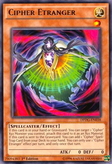 Cipher Etranger (DPDG-EN038) [Duelist Pack: Dimensional Guardians]