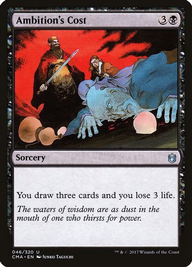 Ambition's Cost (46) [Commander Anthology]