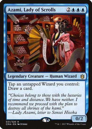 Azami, Lady of Scrolls (31) [Commander Anthology]