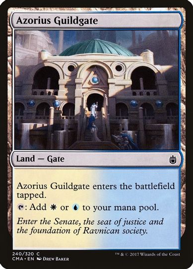 Azorius Guildgate (240) [Commander Anthology]