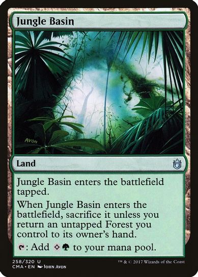 Jungle Basin (258) [Commander Anthology]