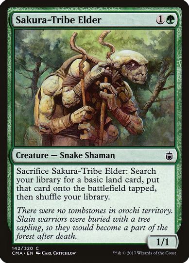 Sakura-Tribe Elder (142) [Commander Anthology]