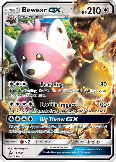 Bewear GX - SM (SM34) [SM Promos]