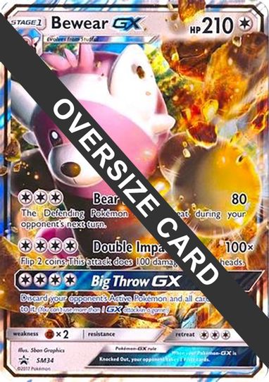 Bewear GX 34 (Black Star Promos) (SM34) [First Partner Pack Jumbo Cards]