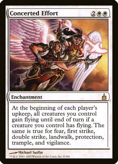 Concerted Effort (8) [Ravnica: City of Guilds]