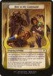 Bow to My Command (Archenemy: Nicol Bolas) (3) [Oversize Cards]