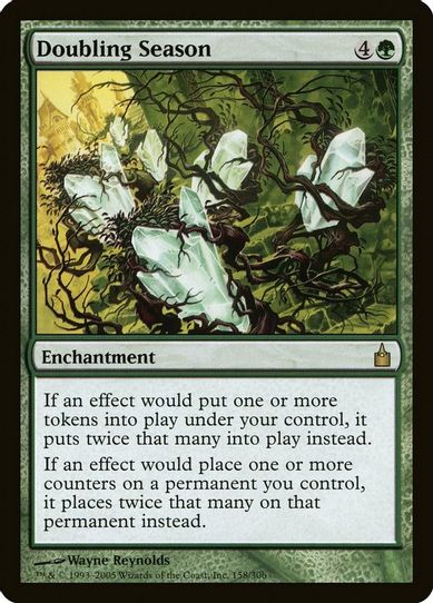 Doubling Season (158) [Ravnica: City of Guilds]