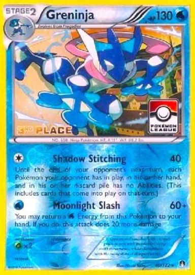 Greninja 40/122 (League Promo) [3rd Place] [League & Championship Cards]