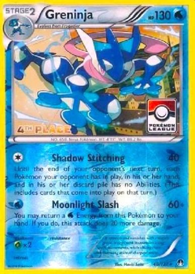 Greninja 40/122 (League Promo) [4th Place] [League & Championship Cards]