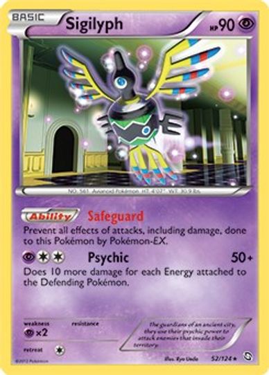 Sigilyph 52/124 [Deck Exclusives]
