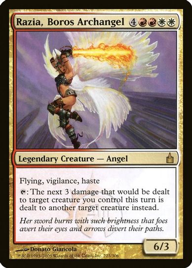 Razia, Boros Archangel (223) [Ravnica: City of Guilds]