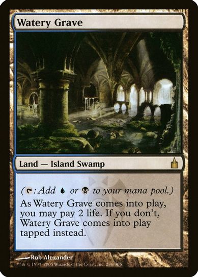 Watery Grave (286) [Ravnica: City of Guilds]