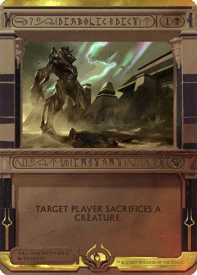 Diabolic Edict (41) [Masterpiece Series: Amonkhet Invocations]