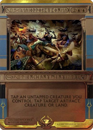 Opposition (35) [Masterpiece Series: Amonkhet Invocations]