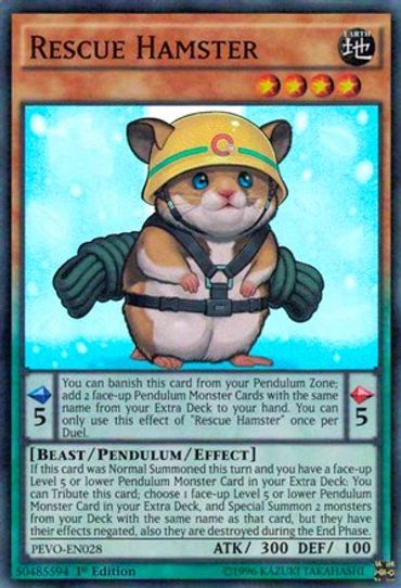 Rescue Hamster (PEVO-EN028) [Pendulum Evolution] – Pokemon Plug