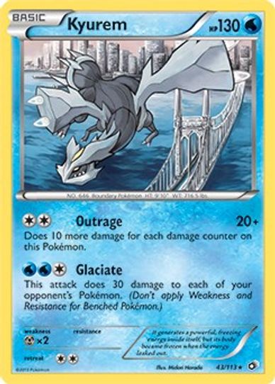 Kyurem (BW Legendary Treasures) (43/203) [Deck Exclusives]