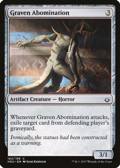 Graven Abomination (162) [Hour of Devastation]