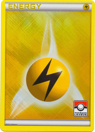 Lightning Energy (2011 Pokemon League Promo)[League & Championship Cards]