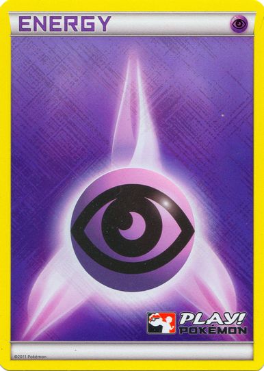 Psychic Energy (2011 Play! Pokemon Promo)[League & Championship Cards]