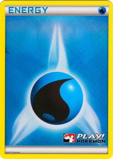 Water Energy (2011 Play! Pokemon Promo)[League & Championship Cards]