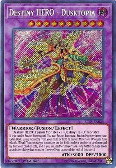 Destiny HERO - Dusktopia (BLLR-EN025) [Battles of Legend: Light's Revenge]