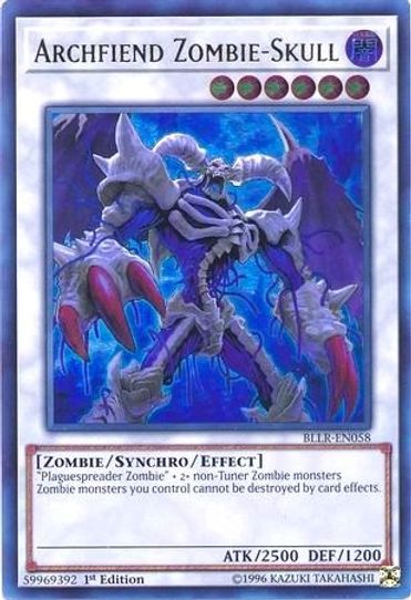 Archfiend Zombie-Skull (BLLR-EN058) [Battles of Legend: Light's Revenge]