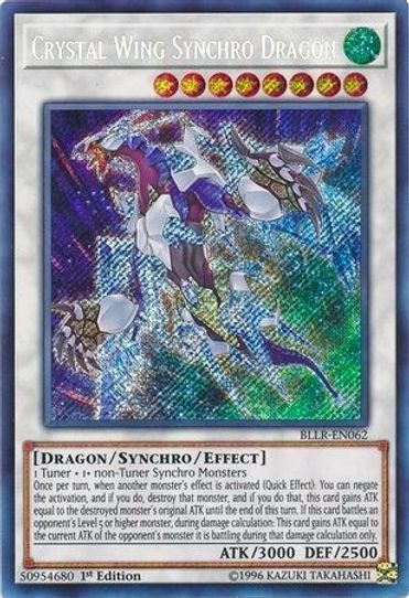 Crystal Wing Synchro Dragon (BLLR-EN062) [Battles of Legend: Light's Revenge]