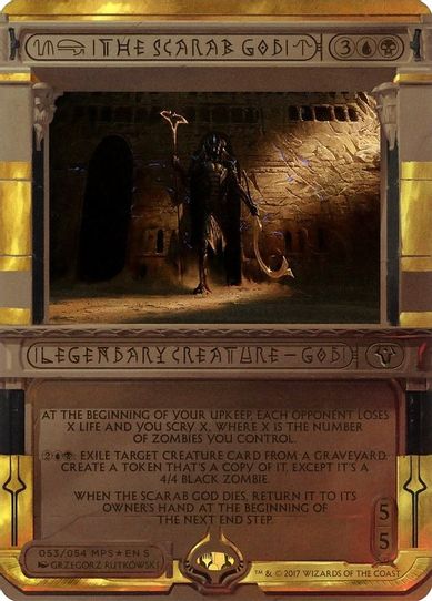 The Scarab God (53) [Masterpiece Series: Amonkhet Invocations]