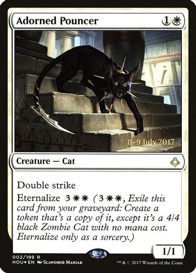 Adorned Pouncer (2) [Prerelease Cards]