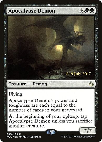 Apocalypse Demon (58) [Prerelease Cards]