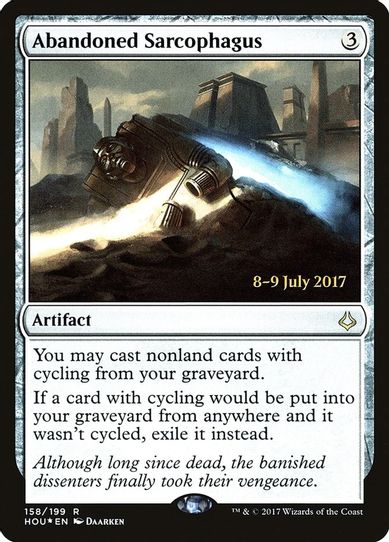 Abandoned Sarcophagus (158) [Prerelease Cards]