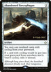 Abandoned Sarcophagus (158) [Prerelease Cards]