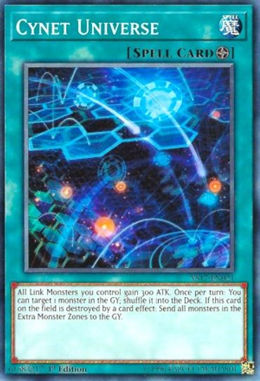 Cynet Universe (YS17-EN021) [Starter Deck: Link Strike]