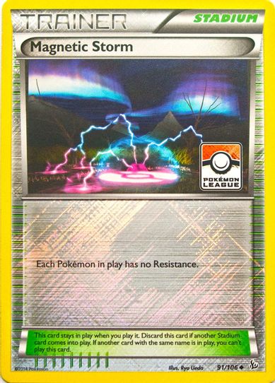Magnetic Storm 91/106 (League Promo) [League & Championship Cards]