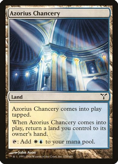 Azorius Chancery (170) [Dissension]