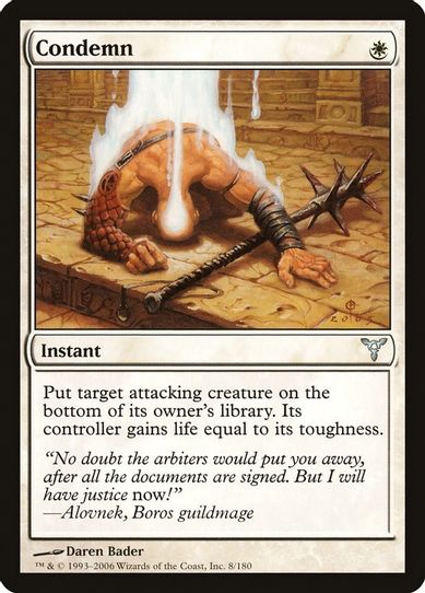 Condemn (8) [Dissension]