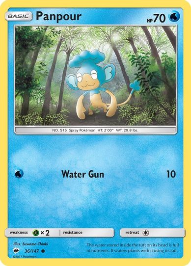 Panpour (36/147) [ Sun & Moon: Burning Shadows]