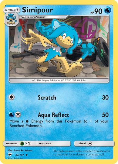Simipour (37/147) [ Sun & Moon: Burning Shadows]
