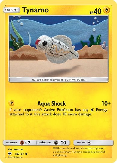 Tynamo (44/147) [ Sun & Moon: Burning Shadows]