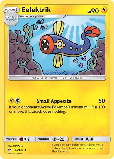 Eelektrik (45/147) [ Sun & Moon: Burning Shadows]