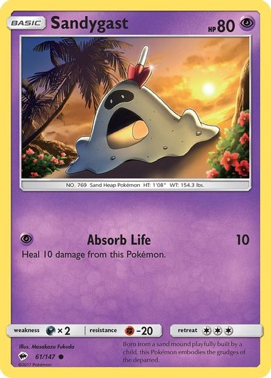 Sandygast (61/147) [ Sun & Moon: Burning Shadows]