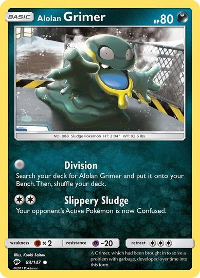 Alolan Grimer (83/147) [ Sun & Moon: Burning Shadows]