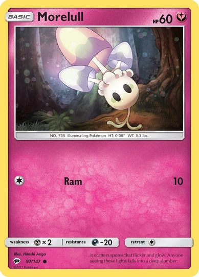 Morelull (97/147) [ Sun & Moon: Burning Shadows]