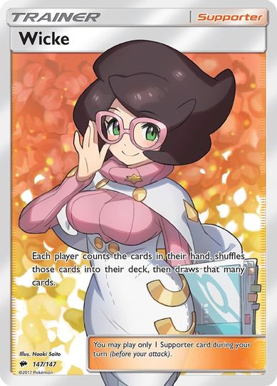 Wicke (Full Art) (147/147) [ Sun & Moon: Burning Shadows]