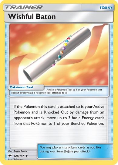 Wishful Baton (128/147) [ Sun & Moon: Burning Shadows]