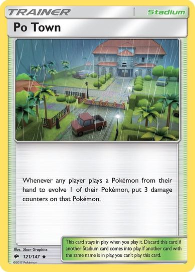 Po Town (121/147) [ Sun & Moon: Burning Shadows]